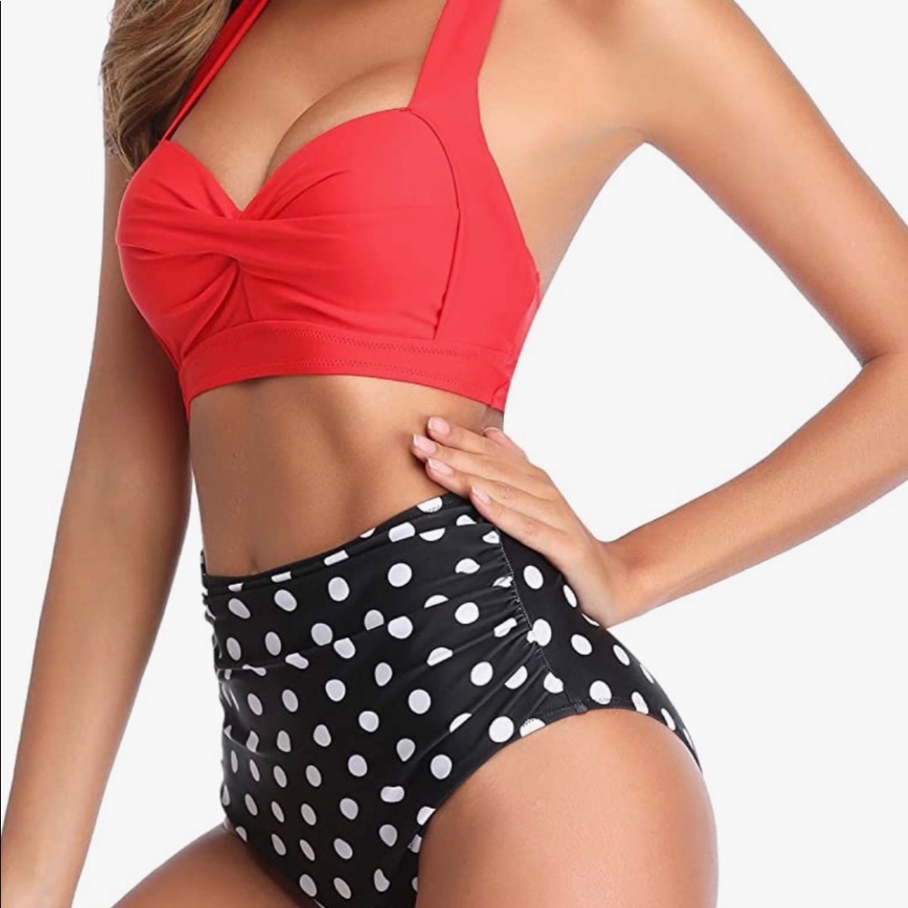 NWT adorable two piece swimsuit